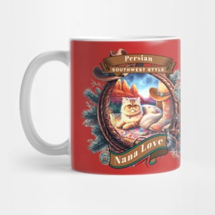 Southwest Sedona Country Cat Nana Love 4BP Mug